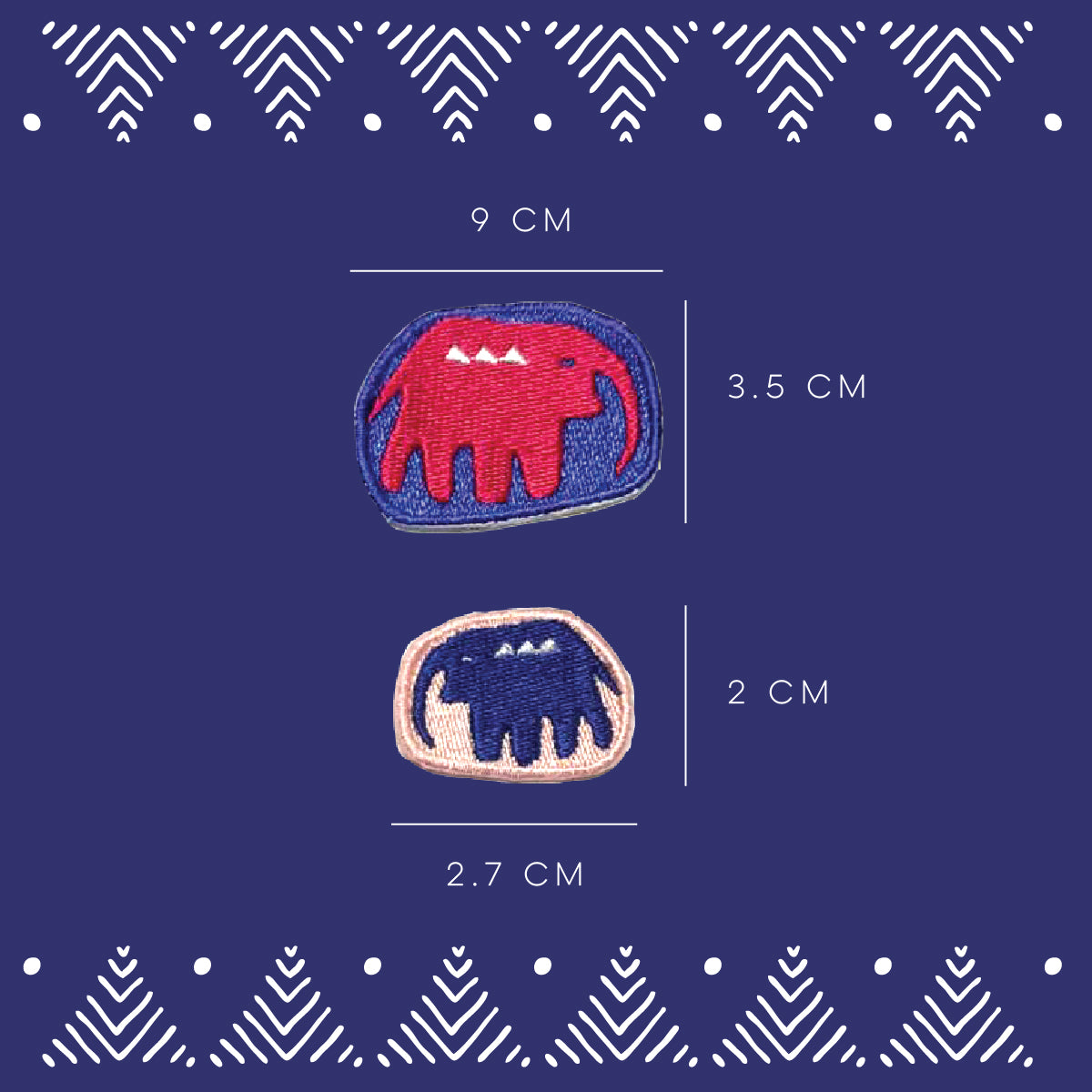 Elephant iron patch