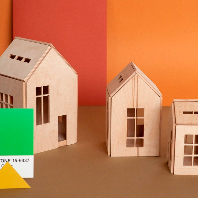 WOODEN DOLLHOUSE (Available in 3 Sizes)