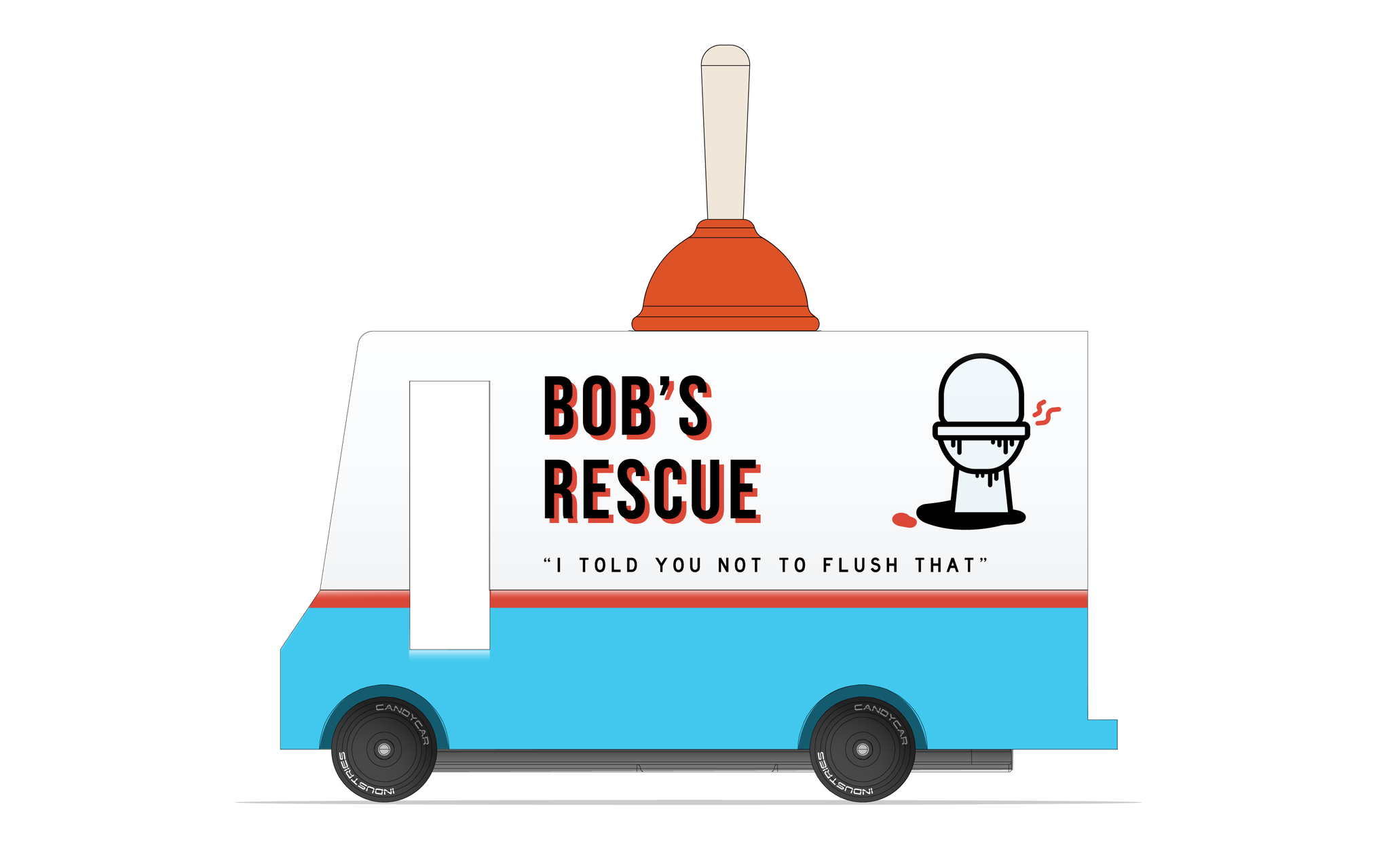 Candyvan Bob's Plumbing Van