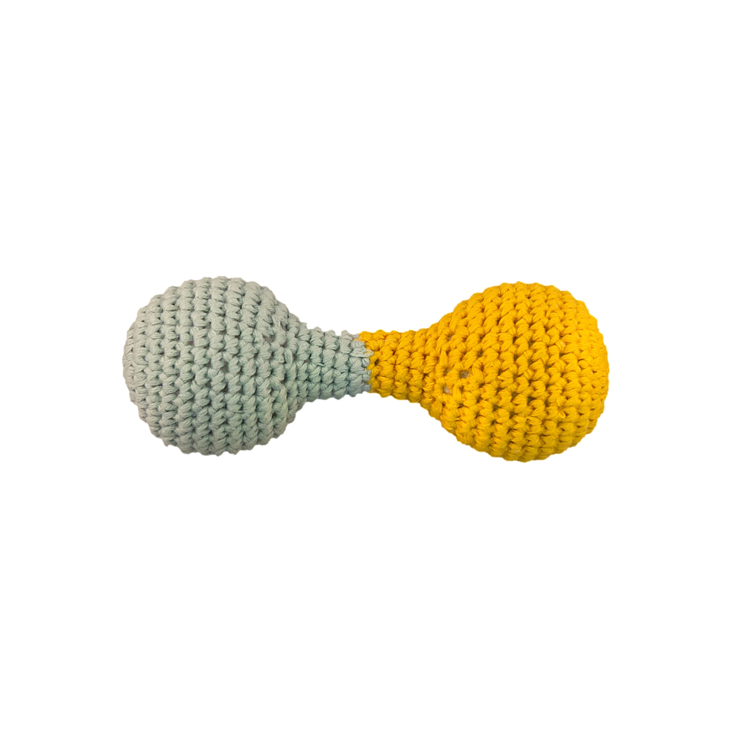 Crochet Dumbbell Rattle