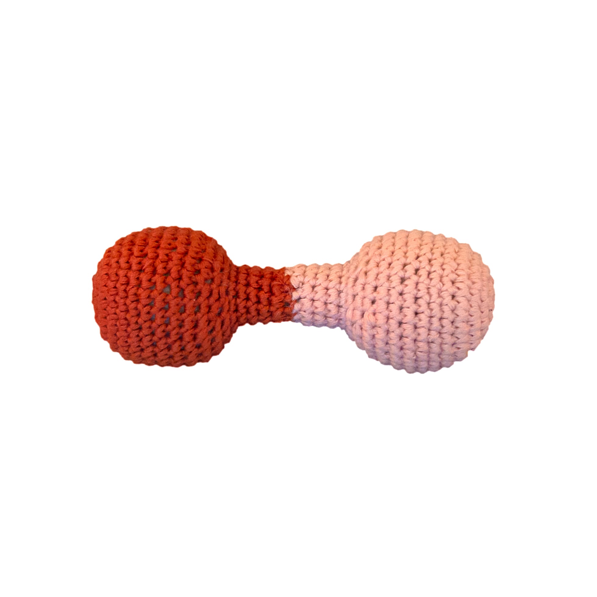 Crochet Dumbbell Rattle