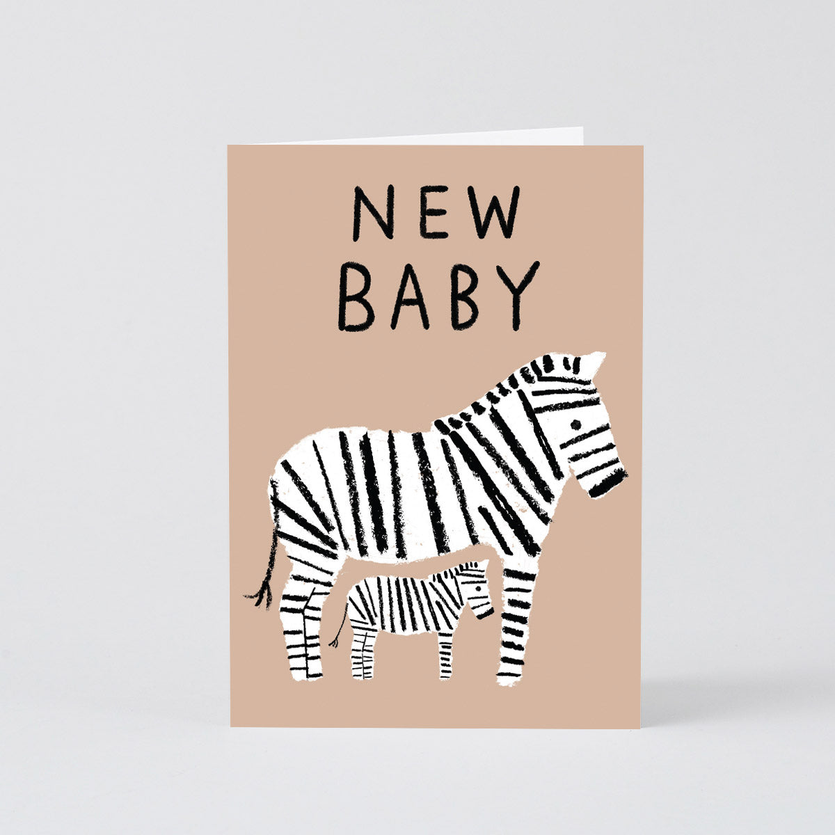 New Baby Zebras Card
