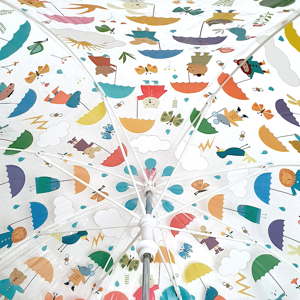 See-through umbrella