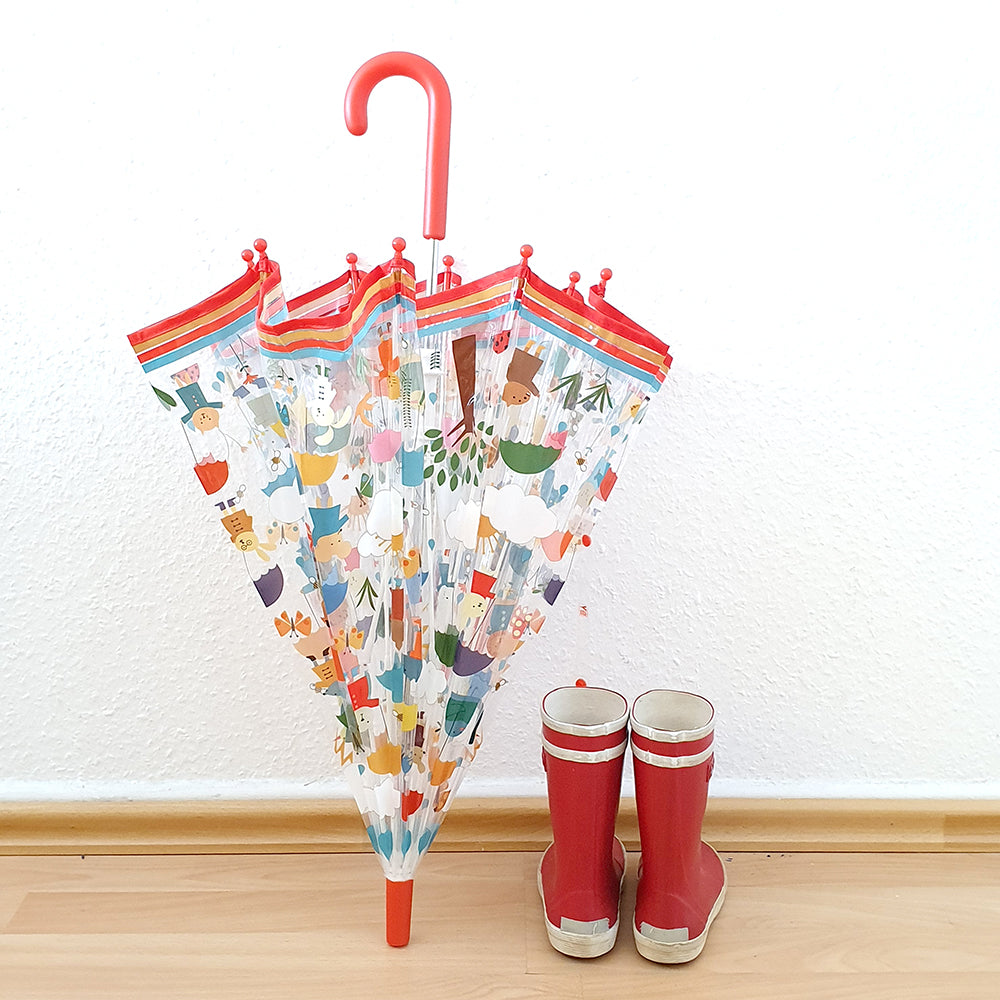 See-through umbrella