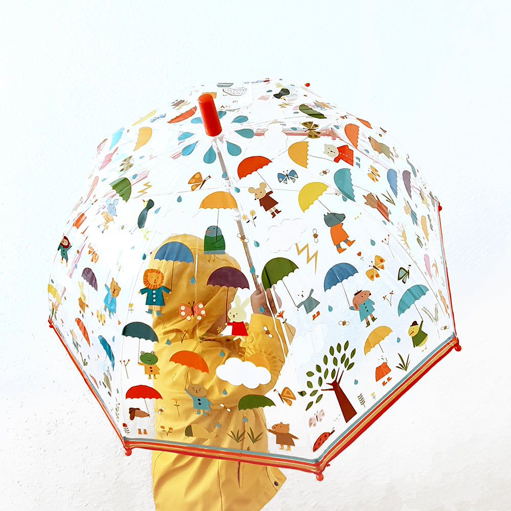 See-through umbrella