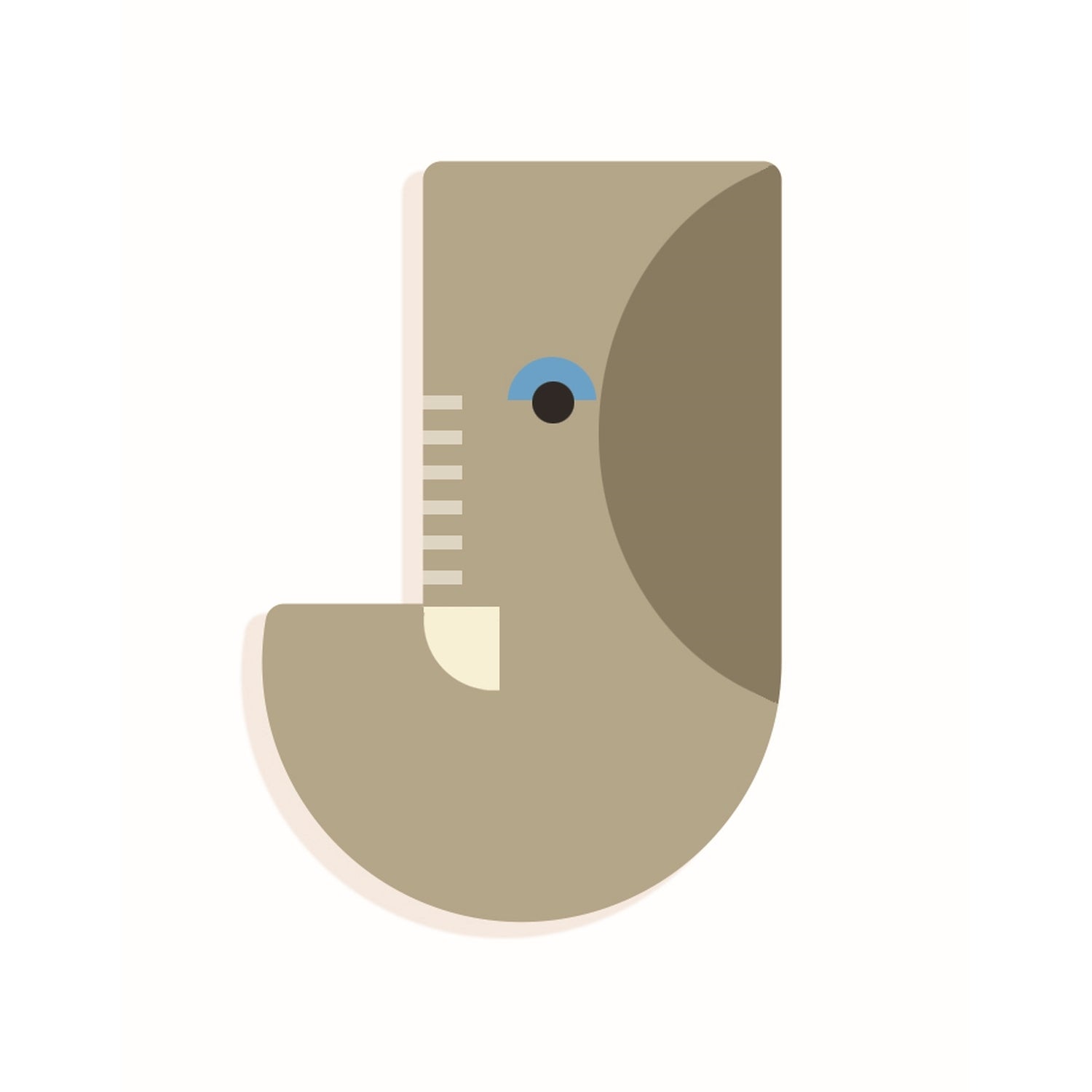 Wooden animal alphabet