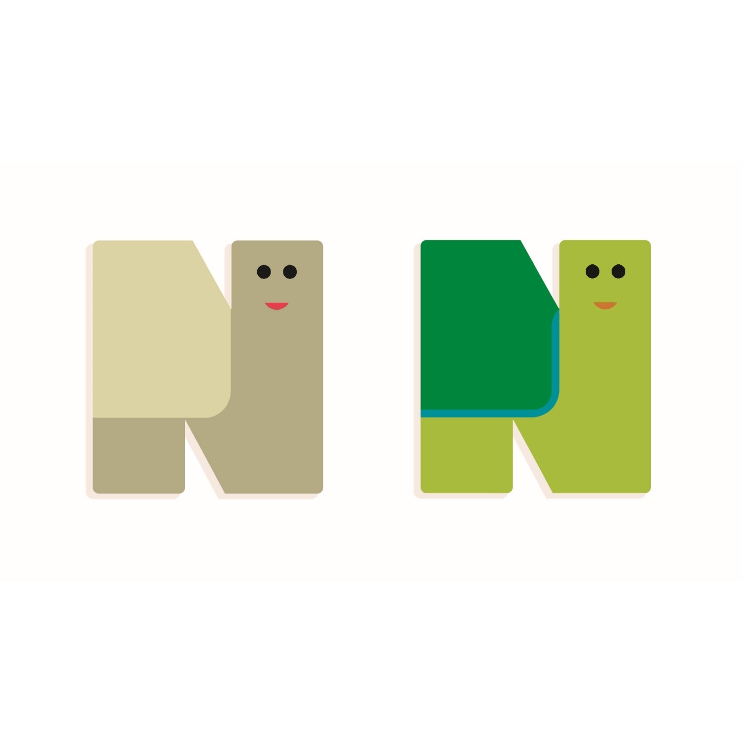 Wooden animal alphabet