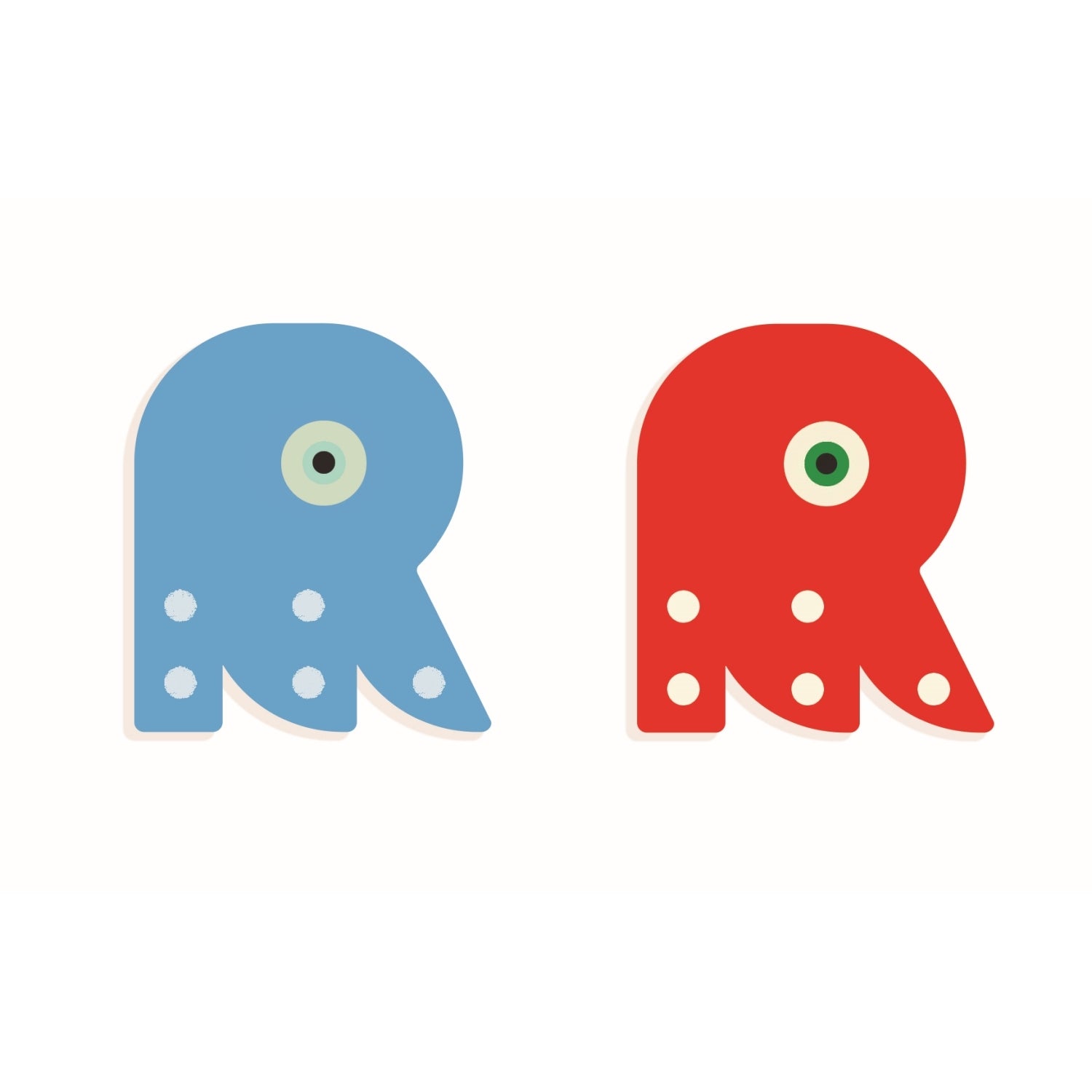 Wooden animal alphabet
