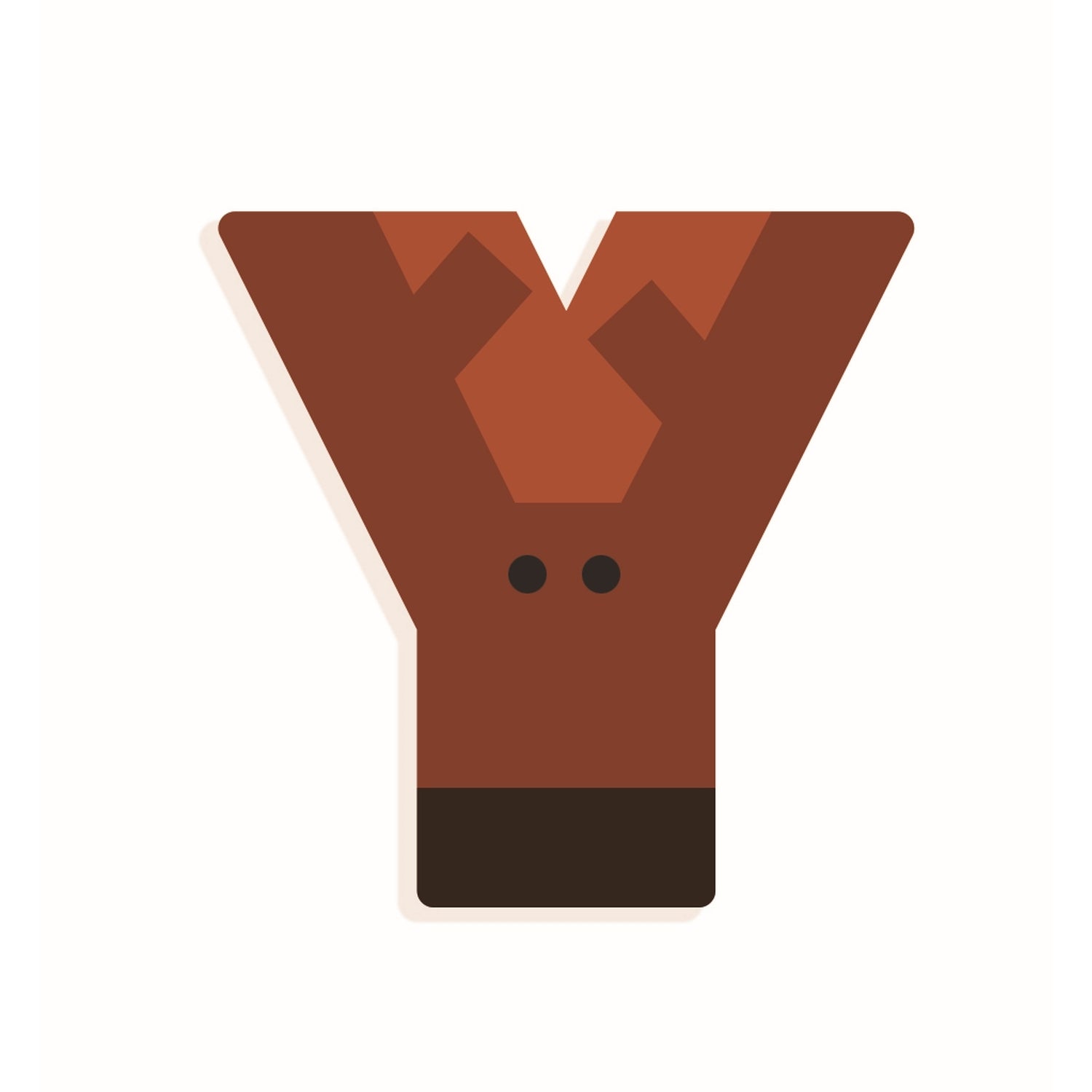 Wooden animal alphabet