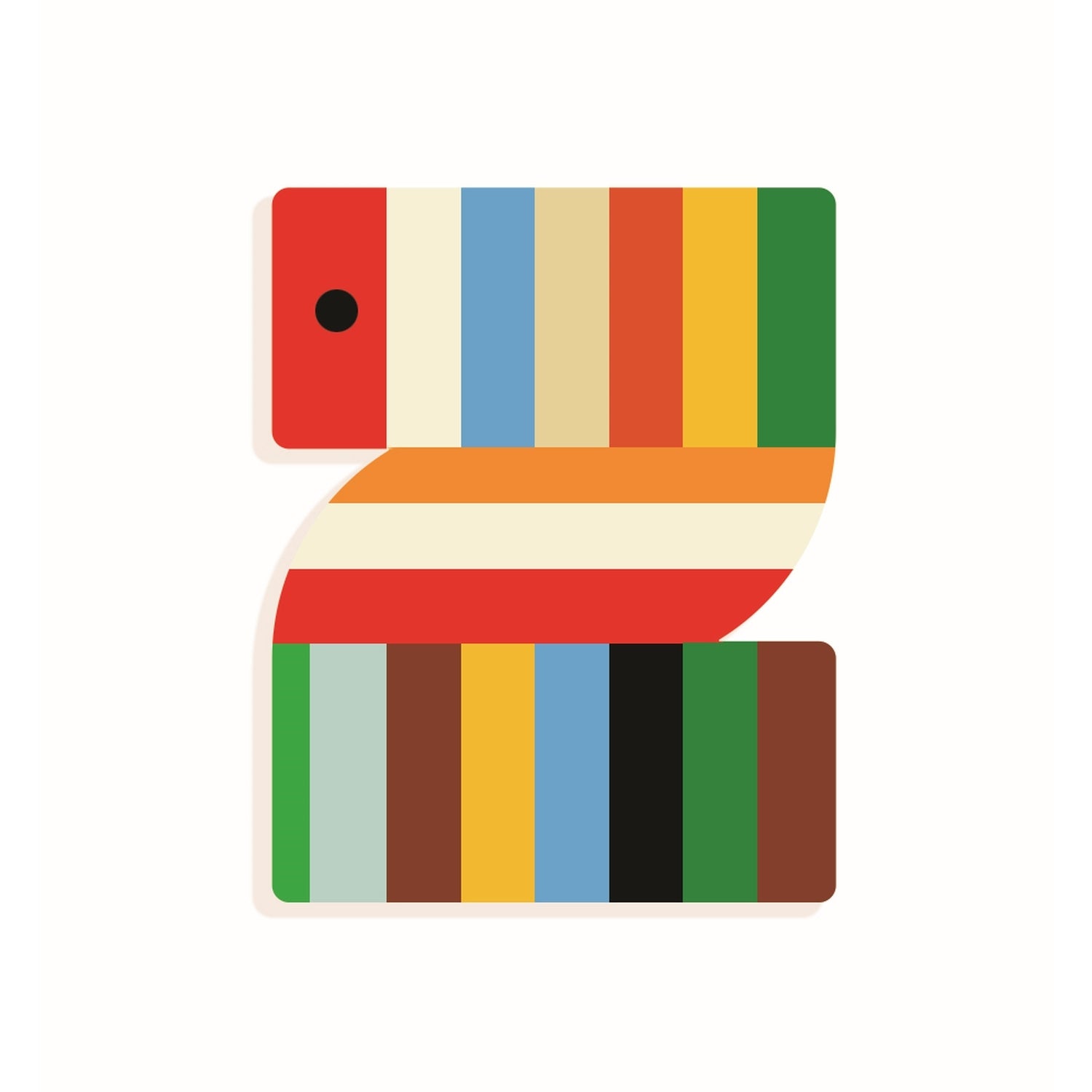 Wooden animal alphabet