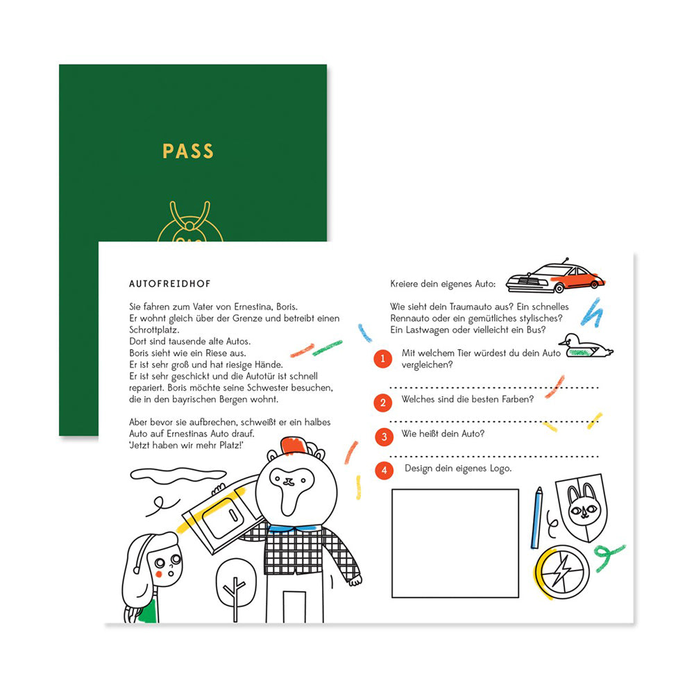 Mega Ausmalbild 'DEUTSCHLAND'