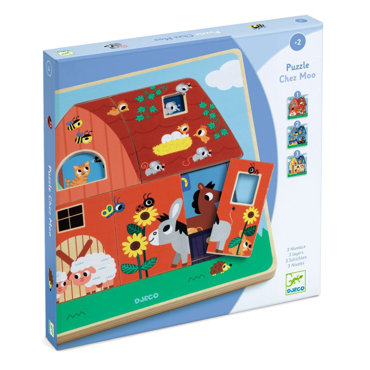 PUZZLE ON 3 LEVELS: CHEZ MOO