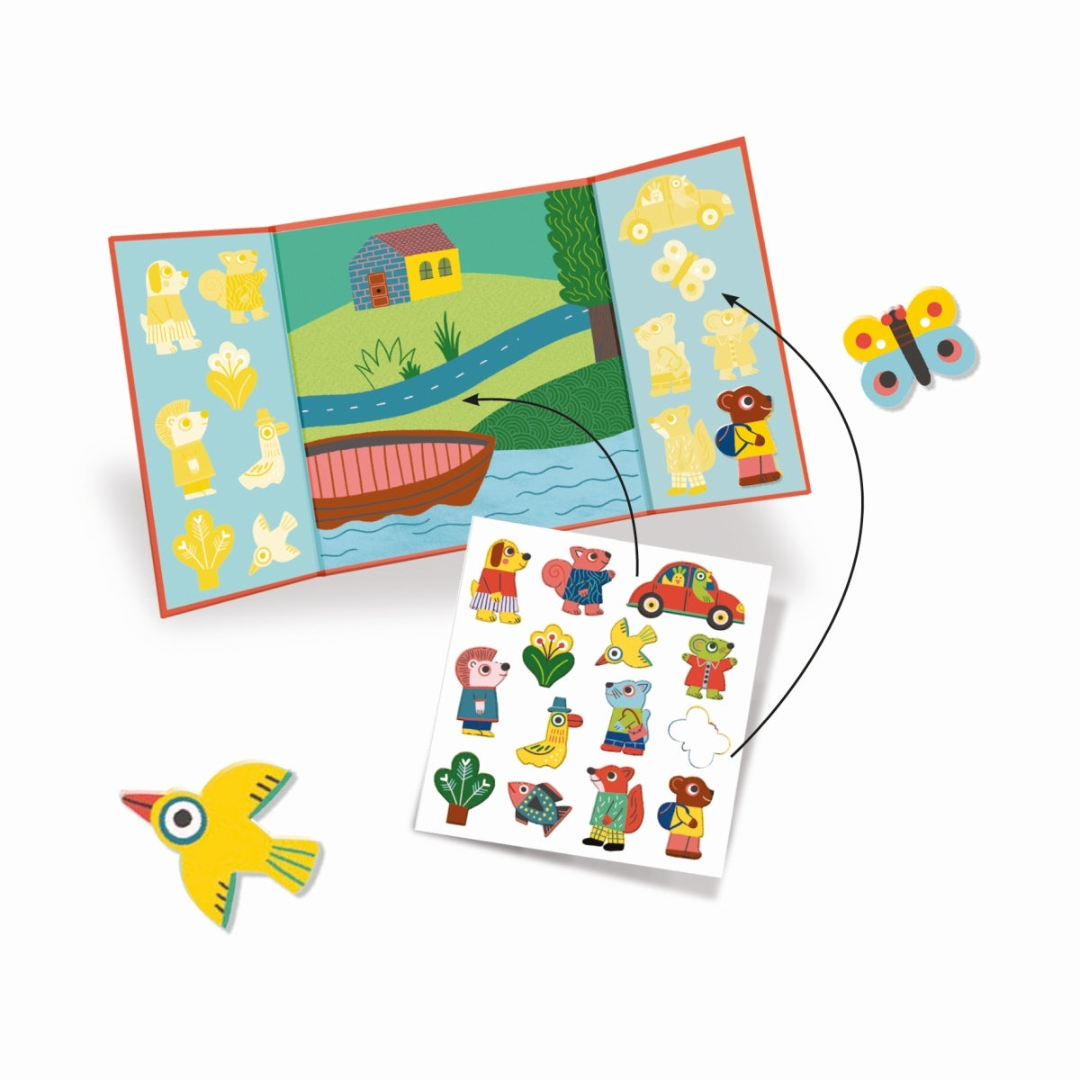 The Animal Sticker Set