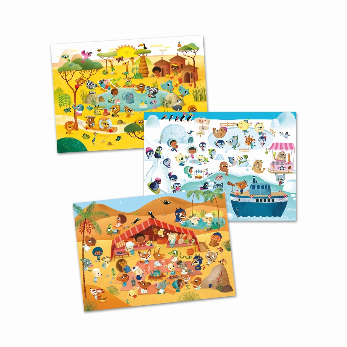 Rub-on transfers set: Savanna