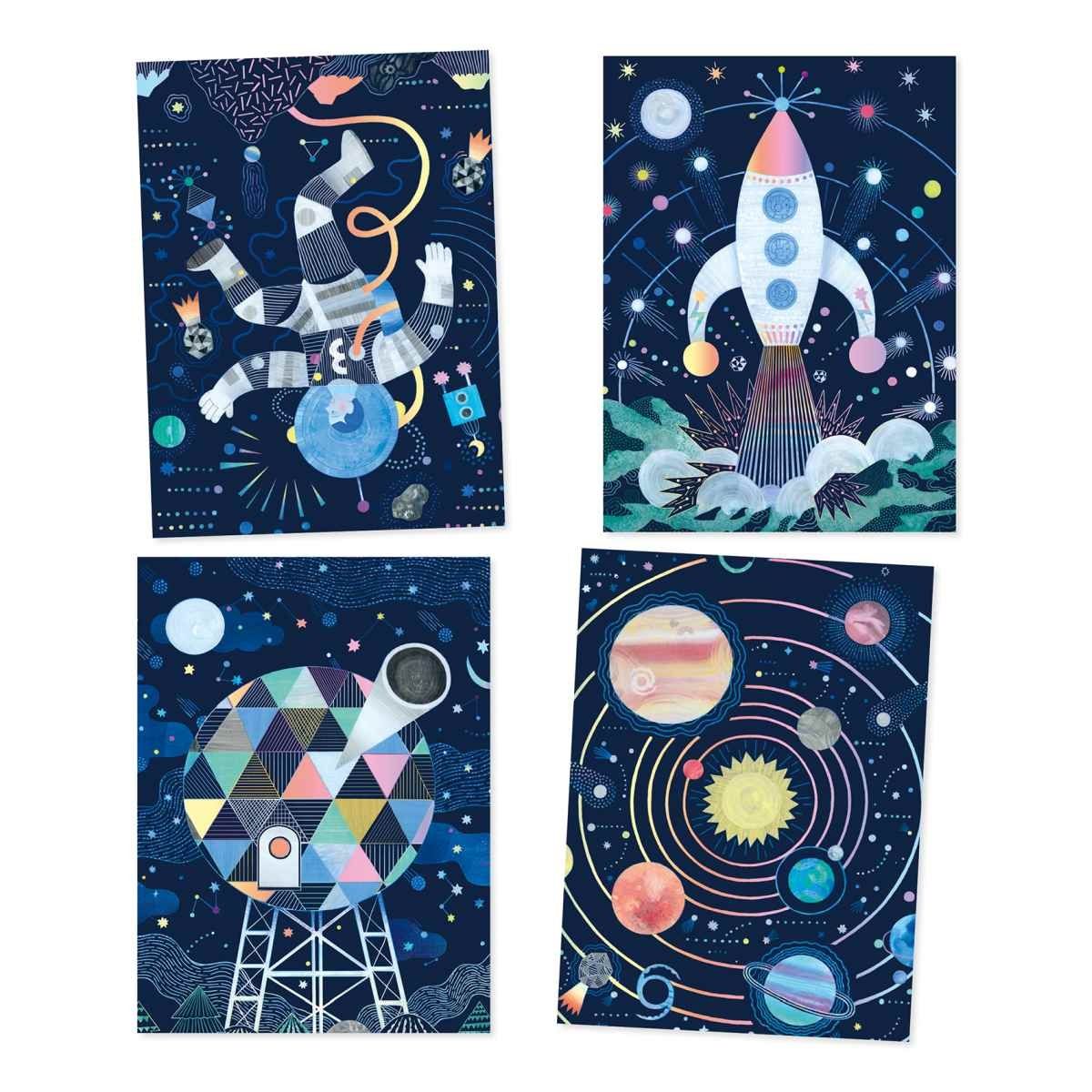 Scratch Boards - Cosmic Mission