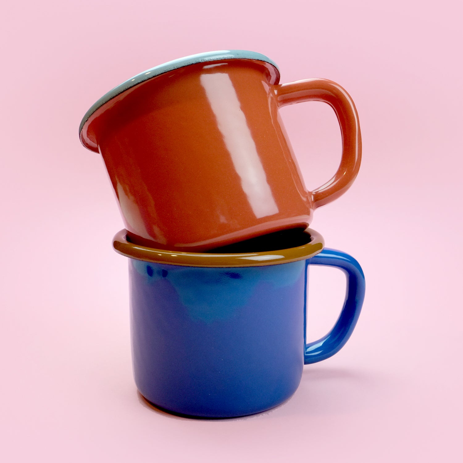 The Get Out Enamel mug