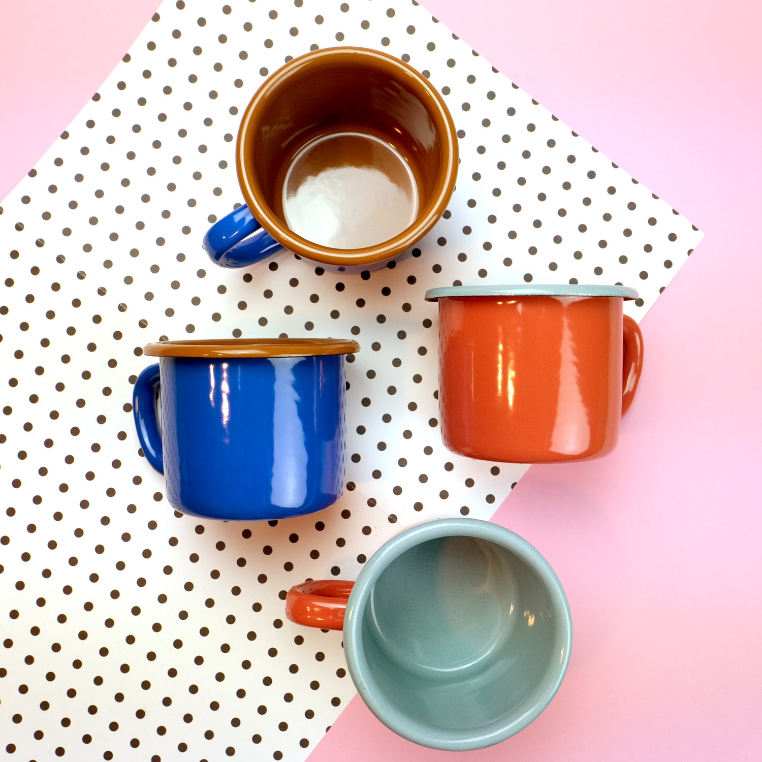 The Get Out Enamel mug