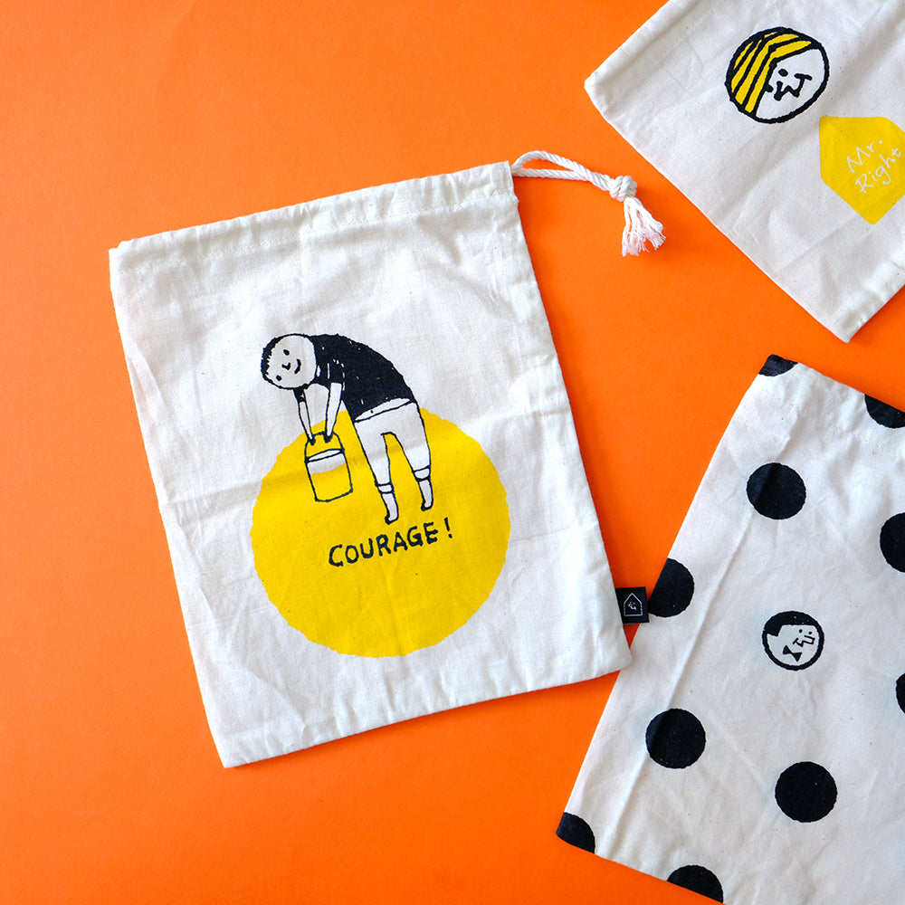 Drawstring pouch - Summer Made