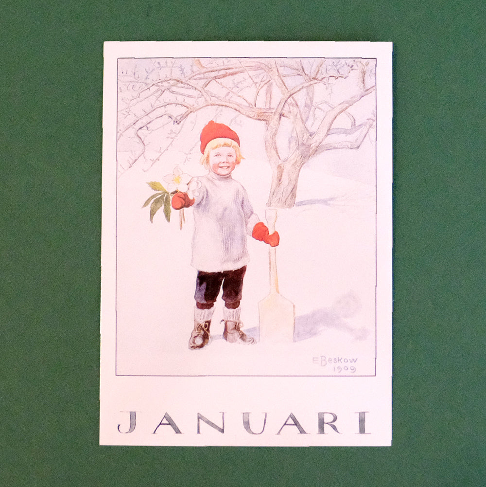 Elsa Beskow Monthly Postcard