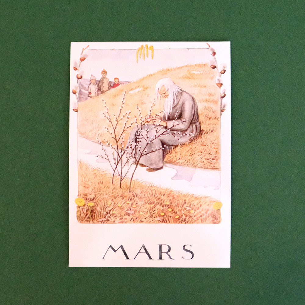 Elsa Beskow Monthly Postcard