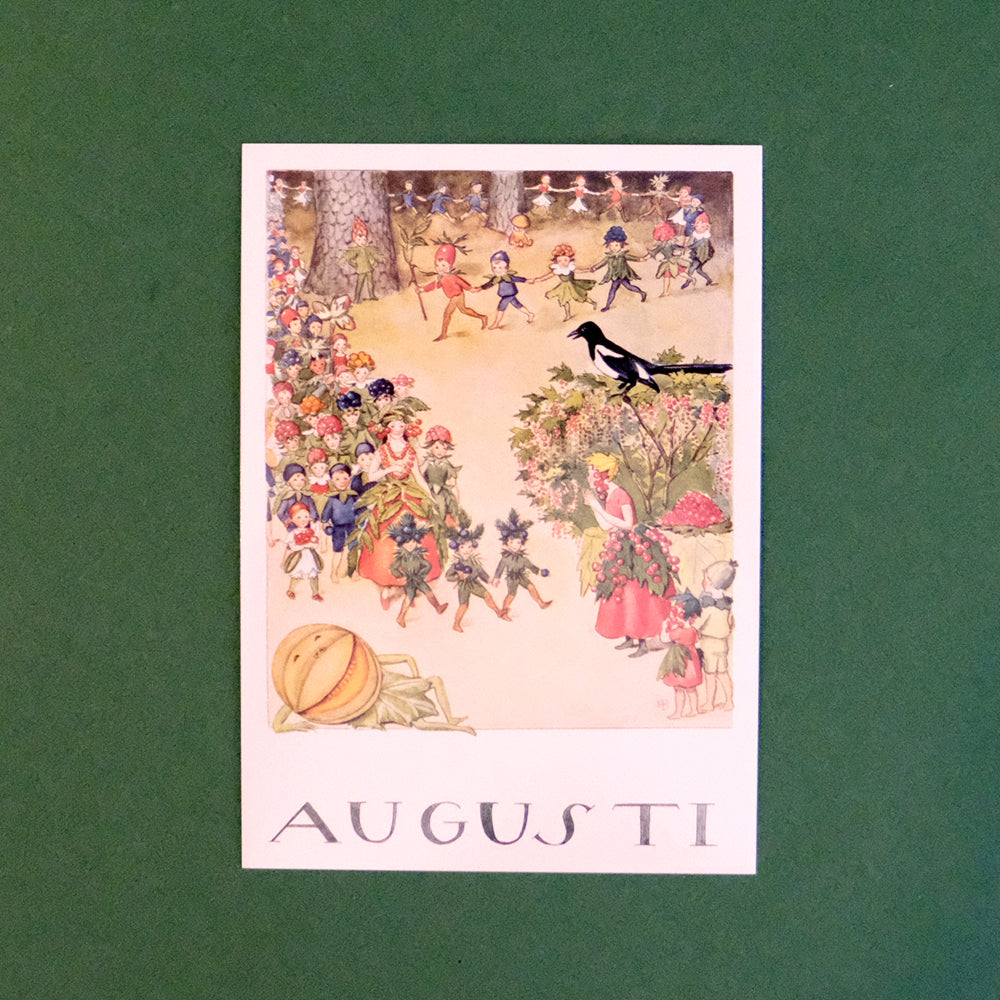 Elsa Beskow Monthly Postcard
