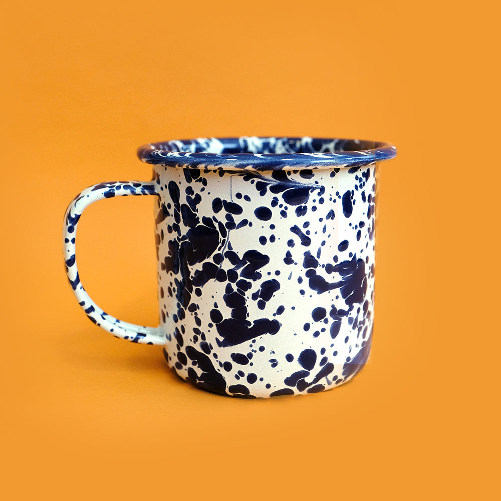 Spatter Enamel mug