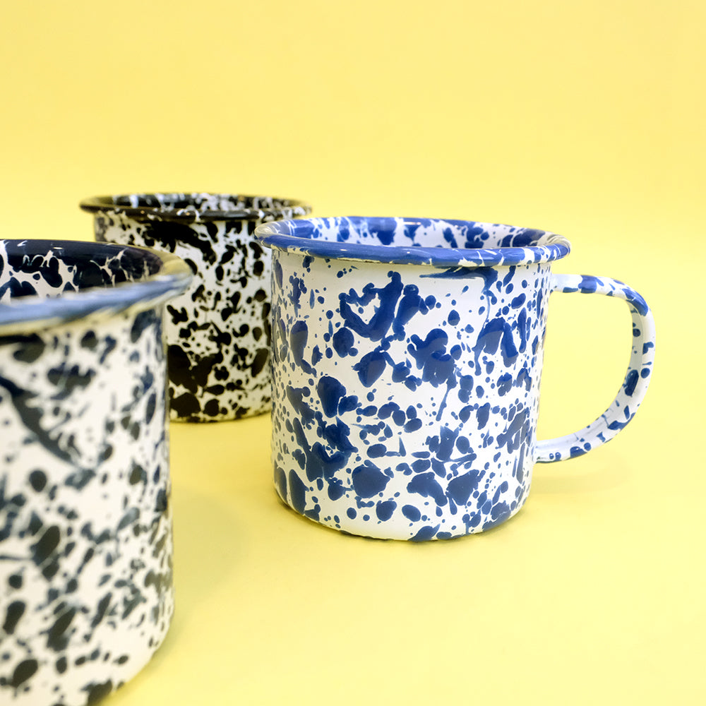 Spatter Enamel mug