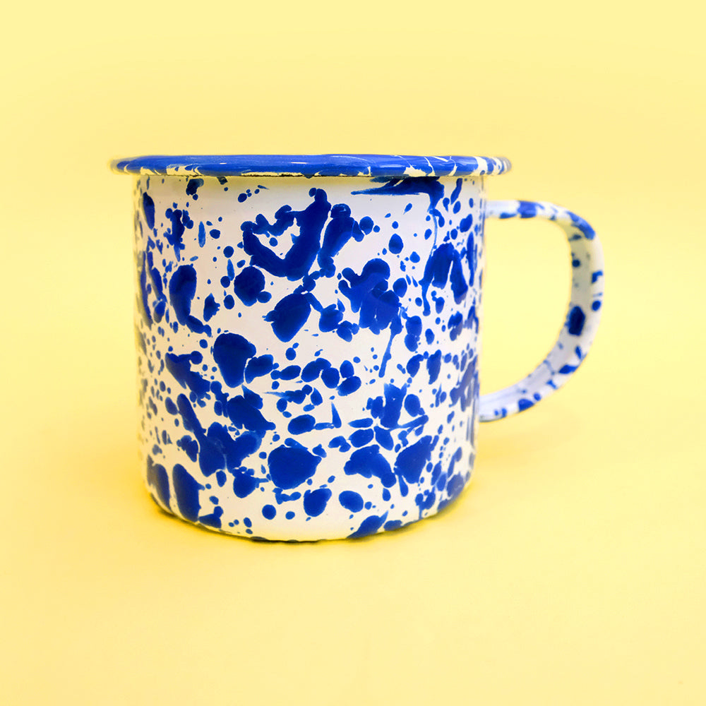 Spatter Enamel mug