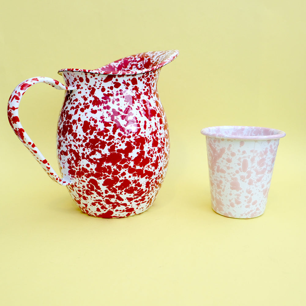 Small enamel pitcher
