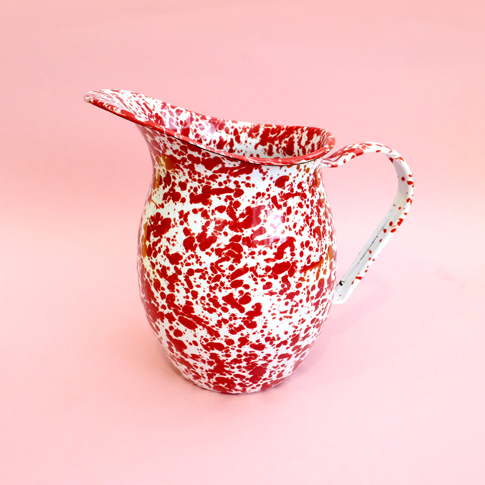 Small enamel pitcher