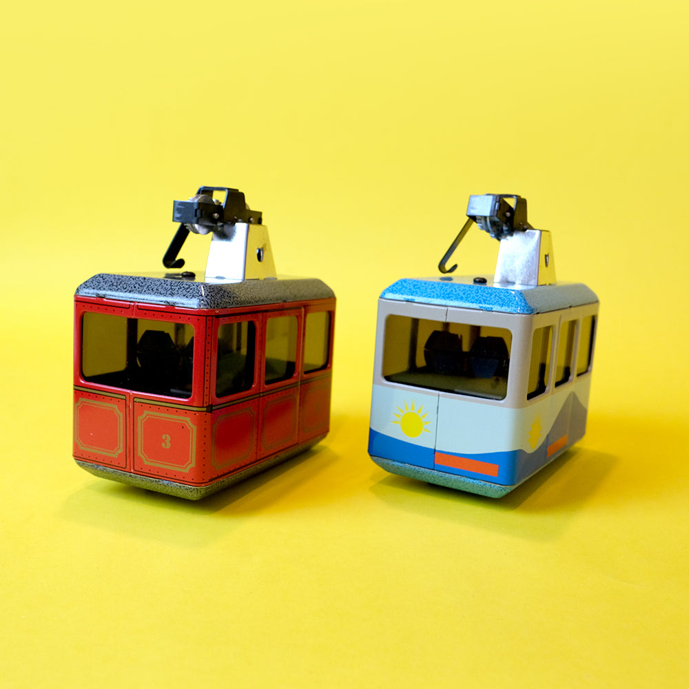 Cable Car Tin Toy