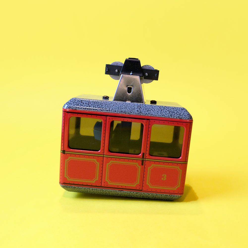 Cable Car Tin Toy