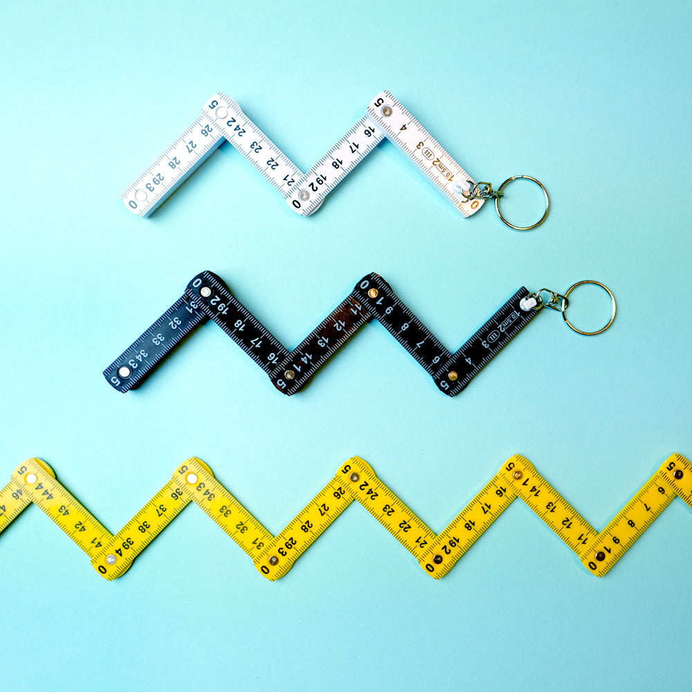 Mini Folding Rule as Keychain, 50 cm long