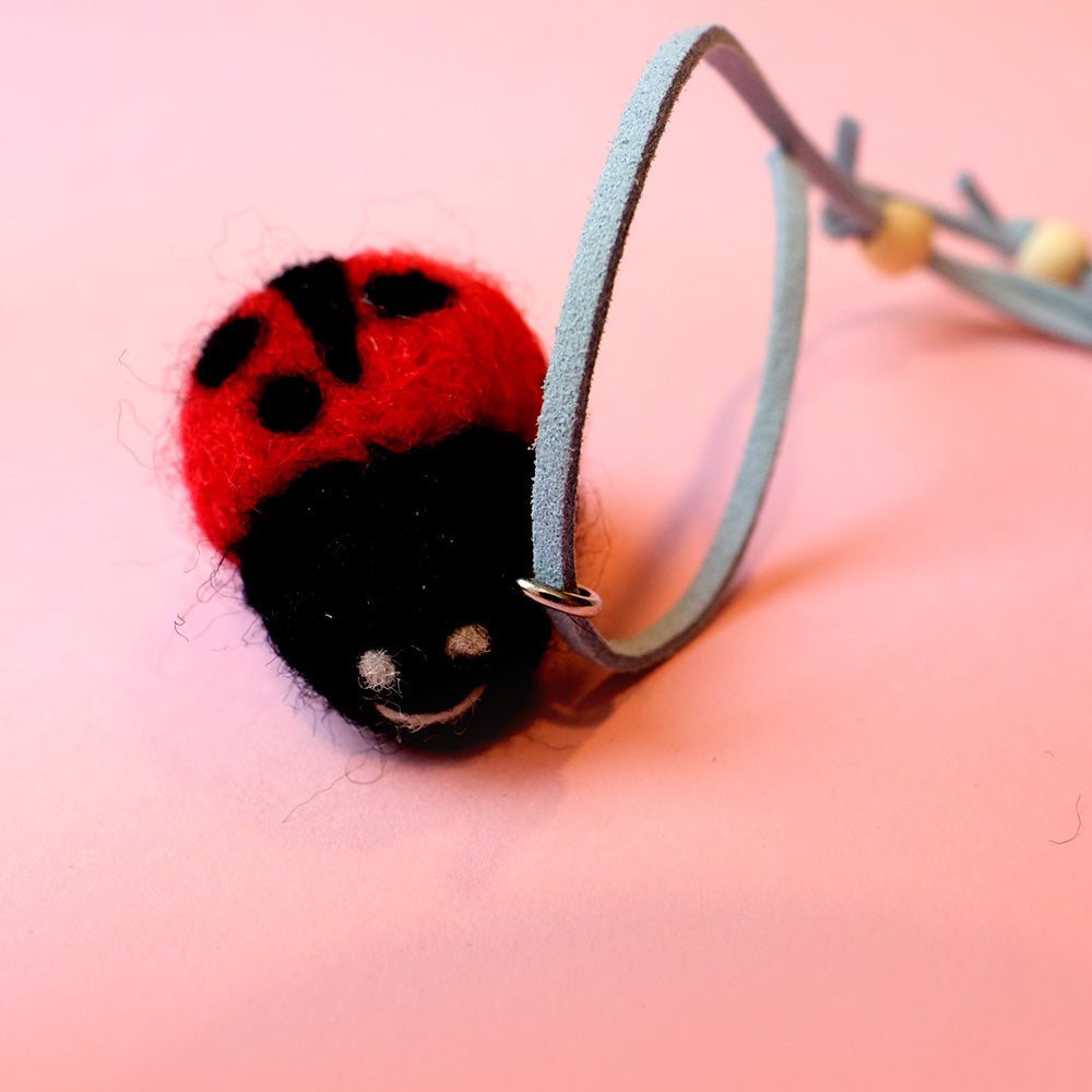 Necklace woolfelt