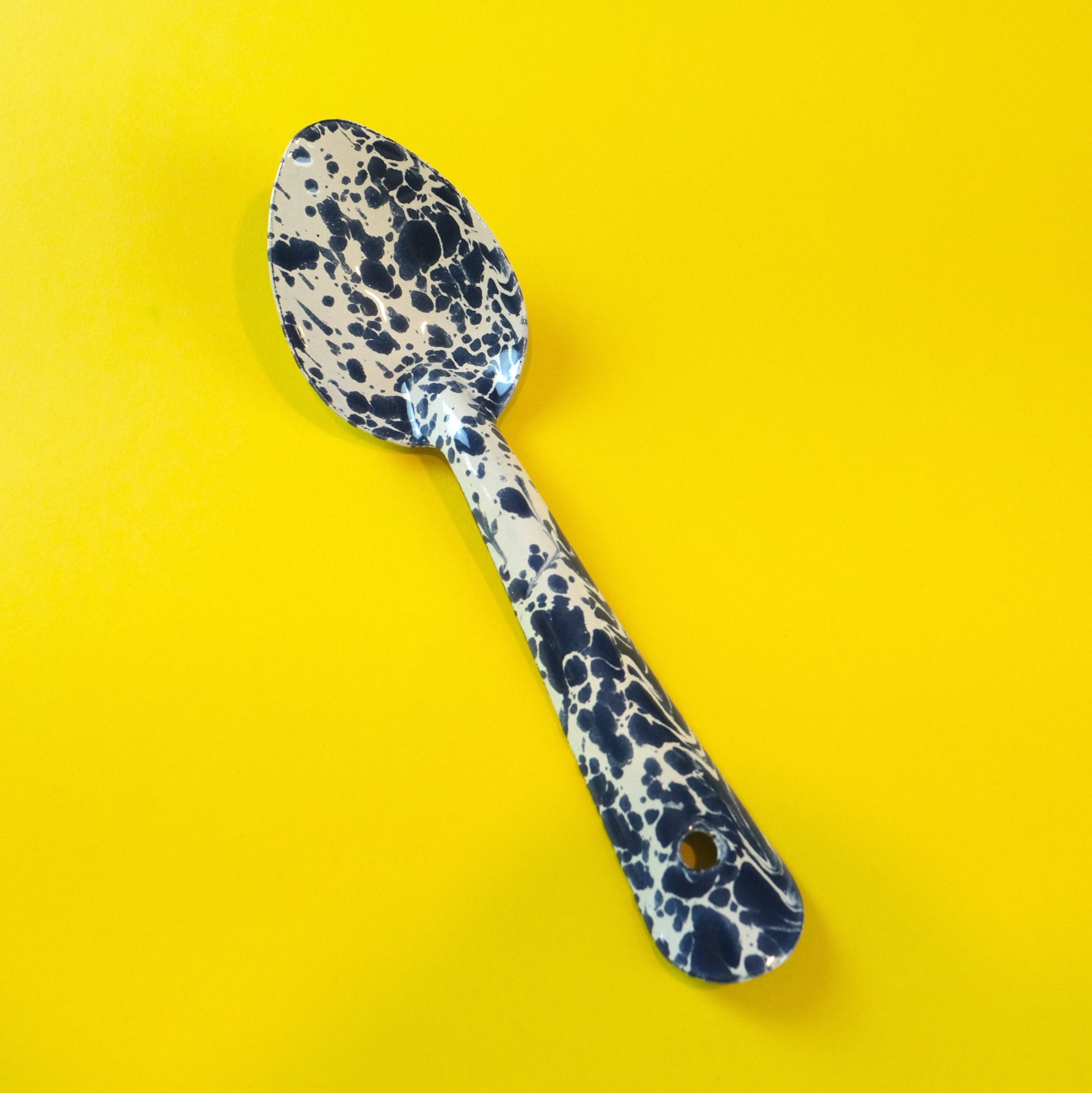 Enamel 6 inch small spoon