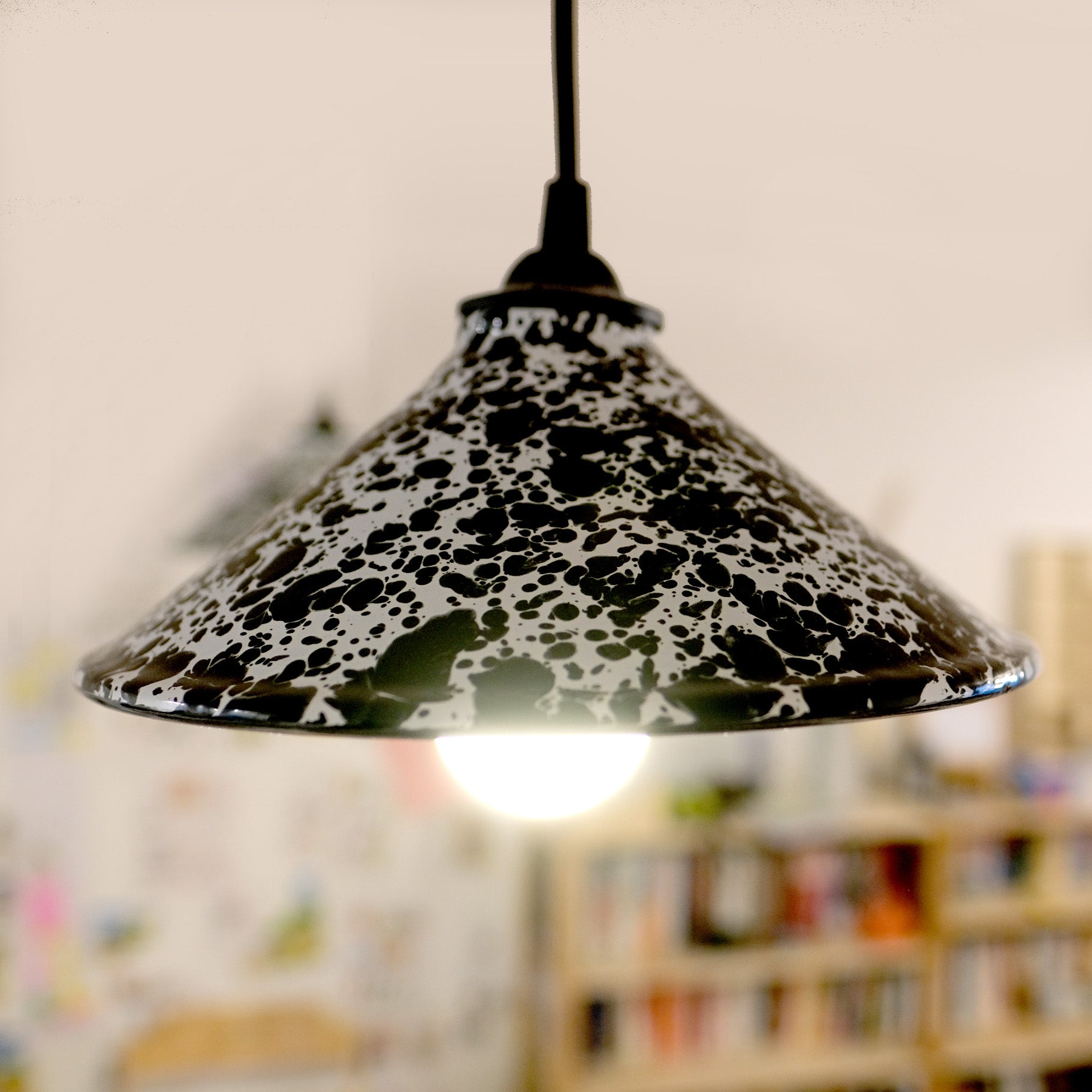 Enamel Lamp Shade