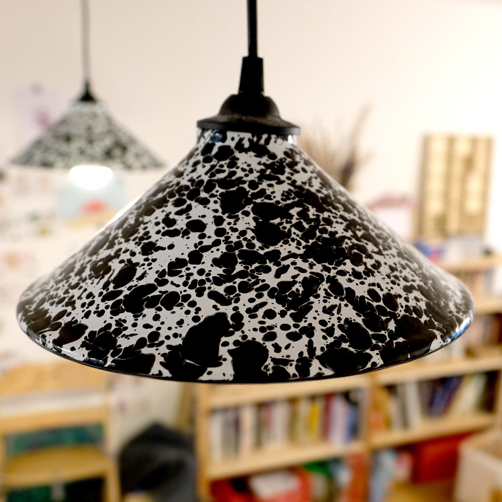 Enamel Lamp Shade
