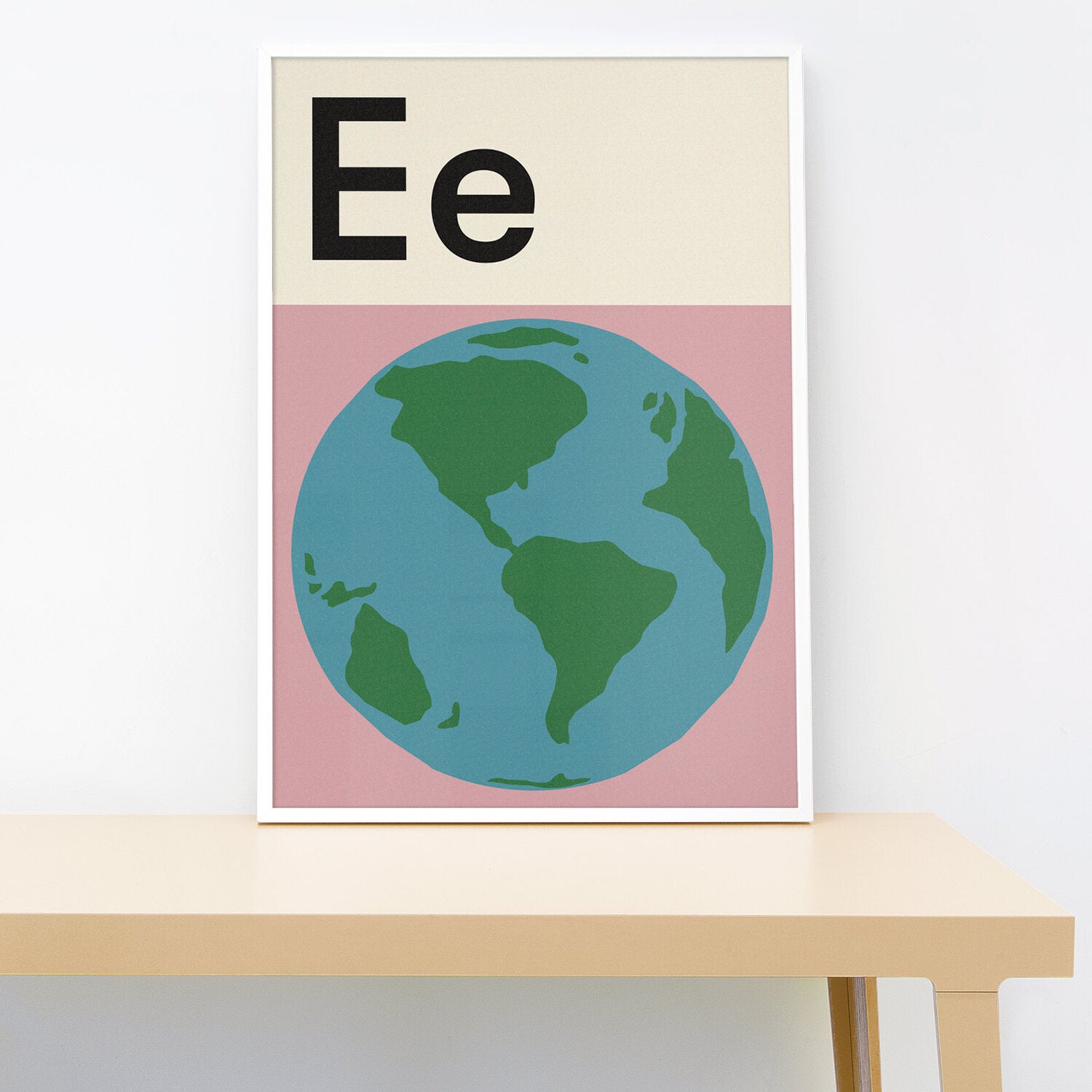 A-Z Wall Print - Small 21x30 cm