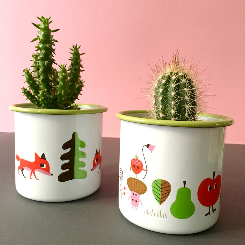 Cute Kids Enamelware (Available in 2 Theme)