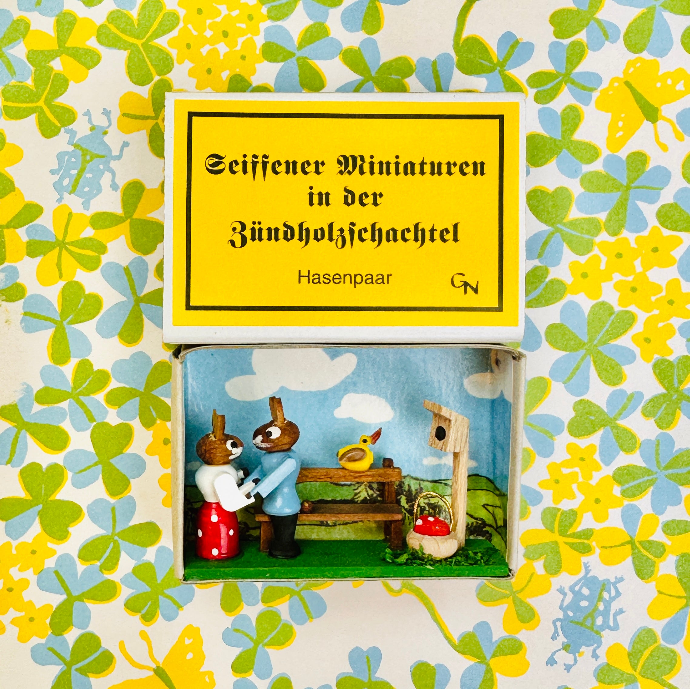 Happy Rabbit Matchbox