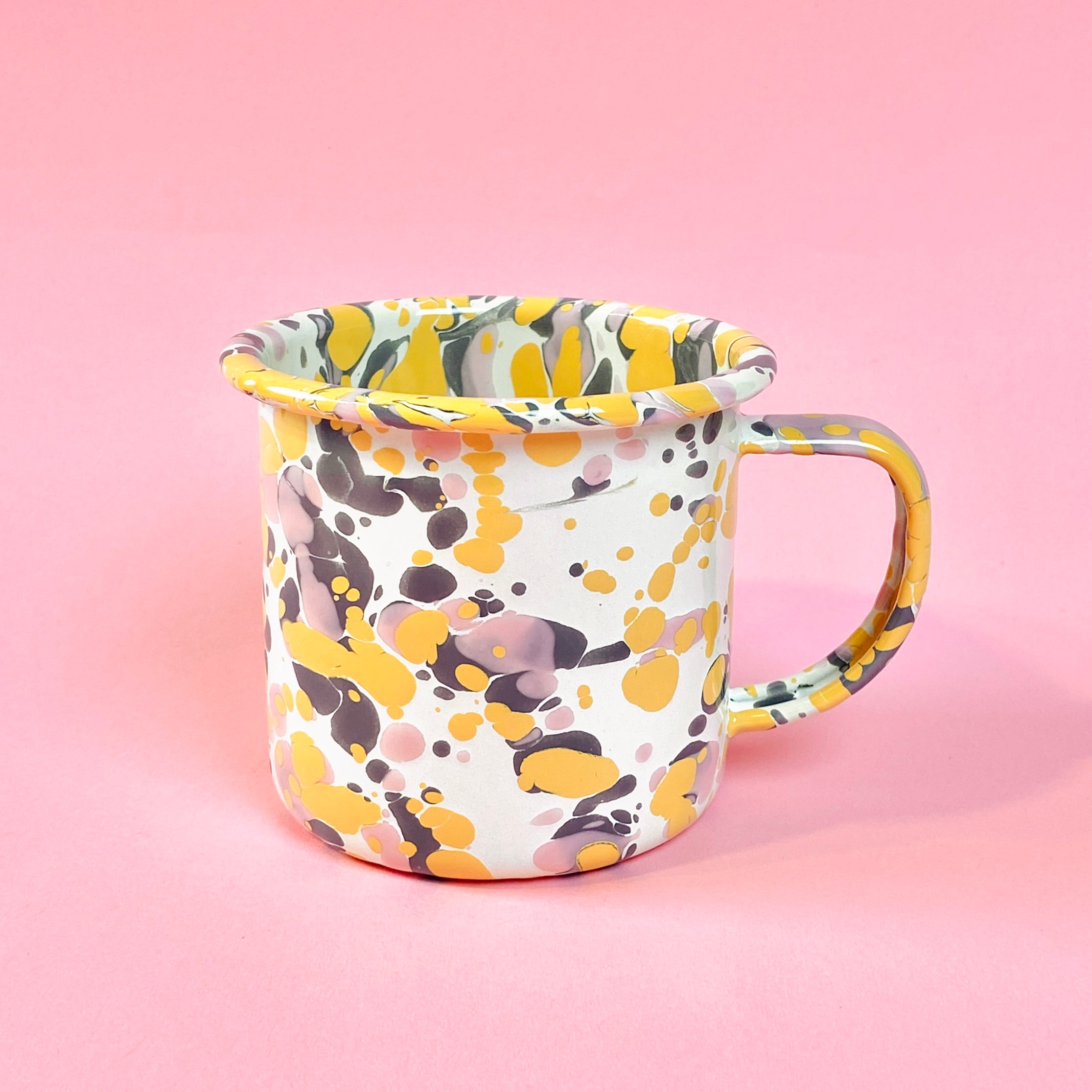 Spatter Enamel mug