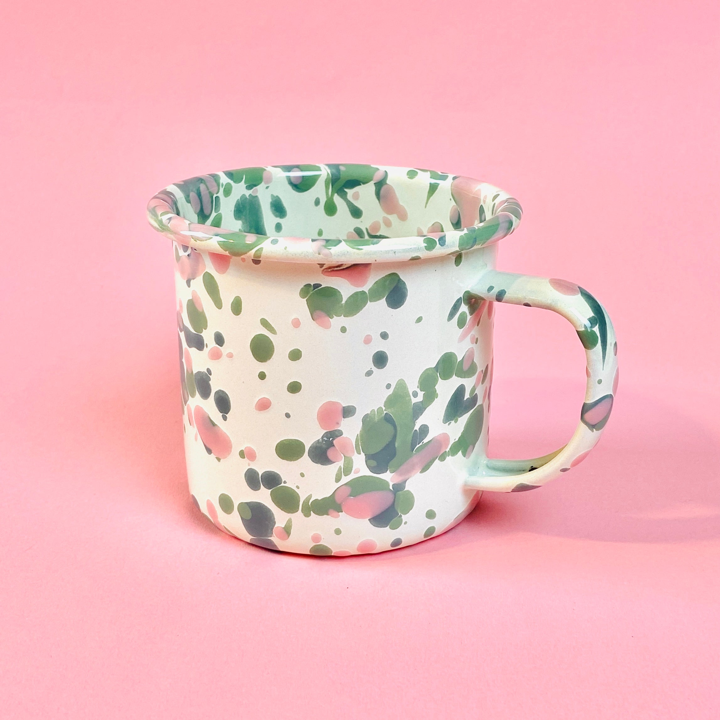 Spatter Enamel mug
