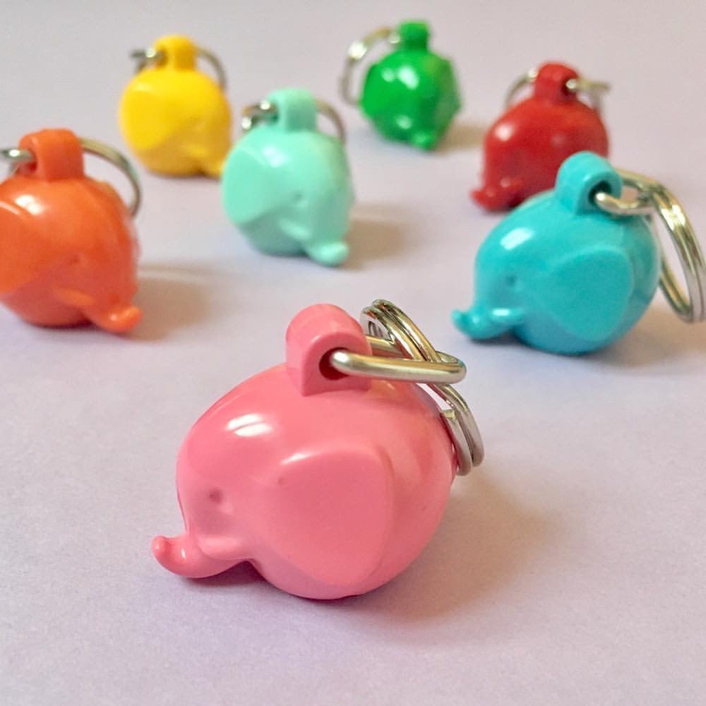 Elephant Key Ring