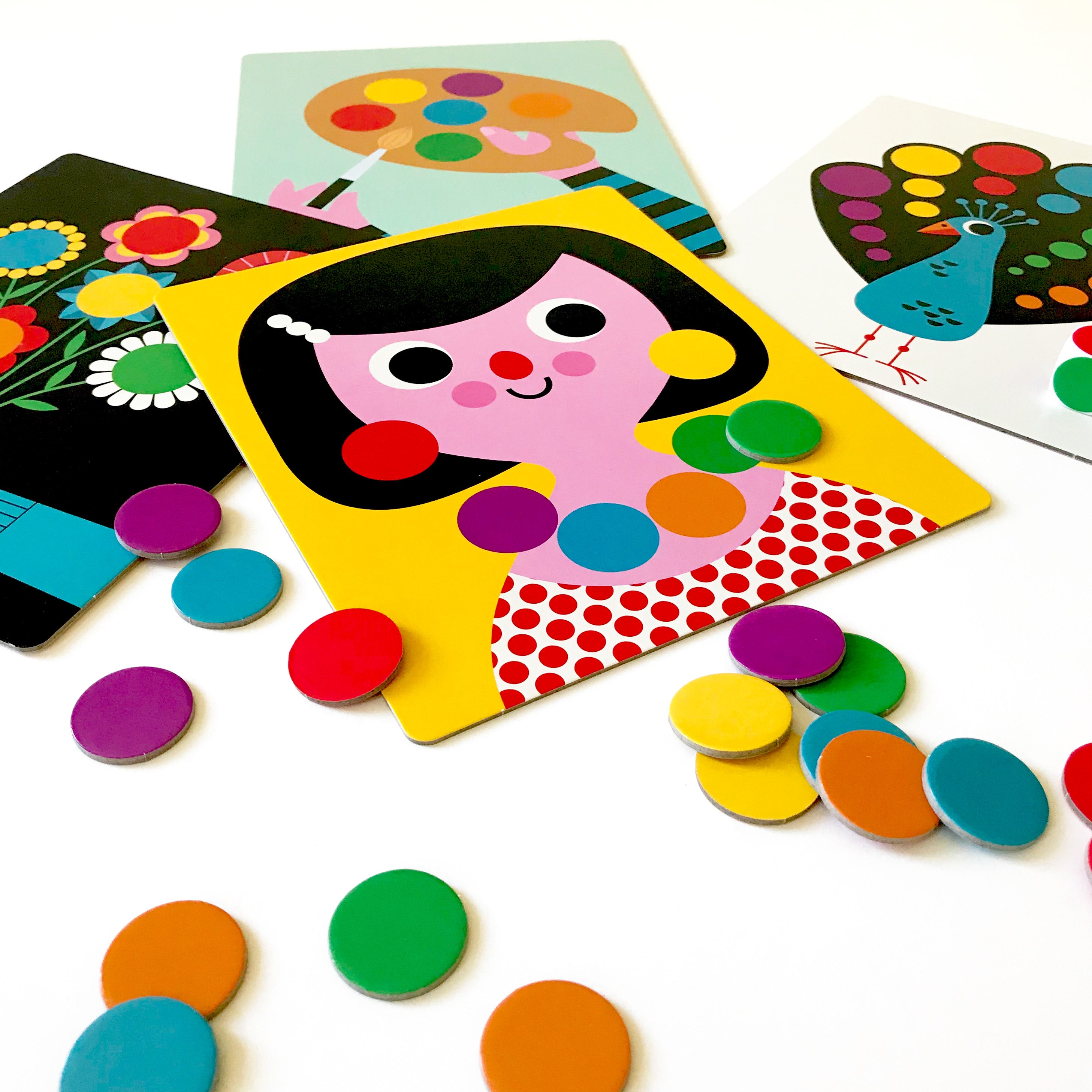 Chasing Colours dice game - Summer Made