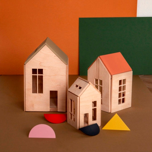WOODEN DOLLHOUSE (Available in 3 Sizes)