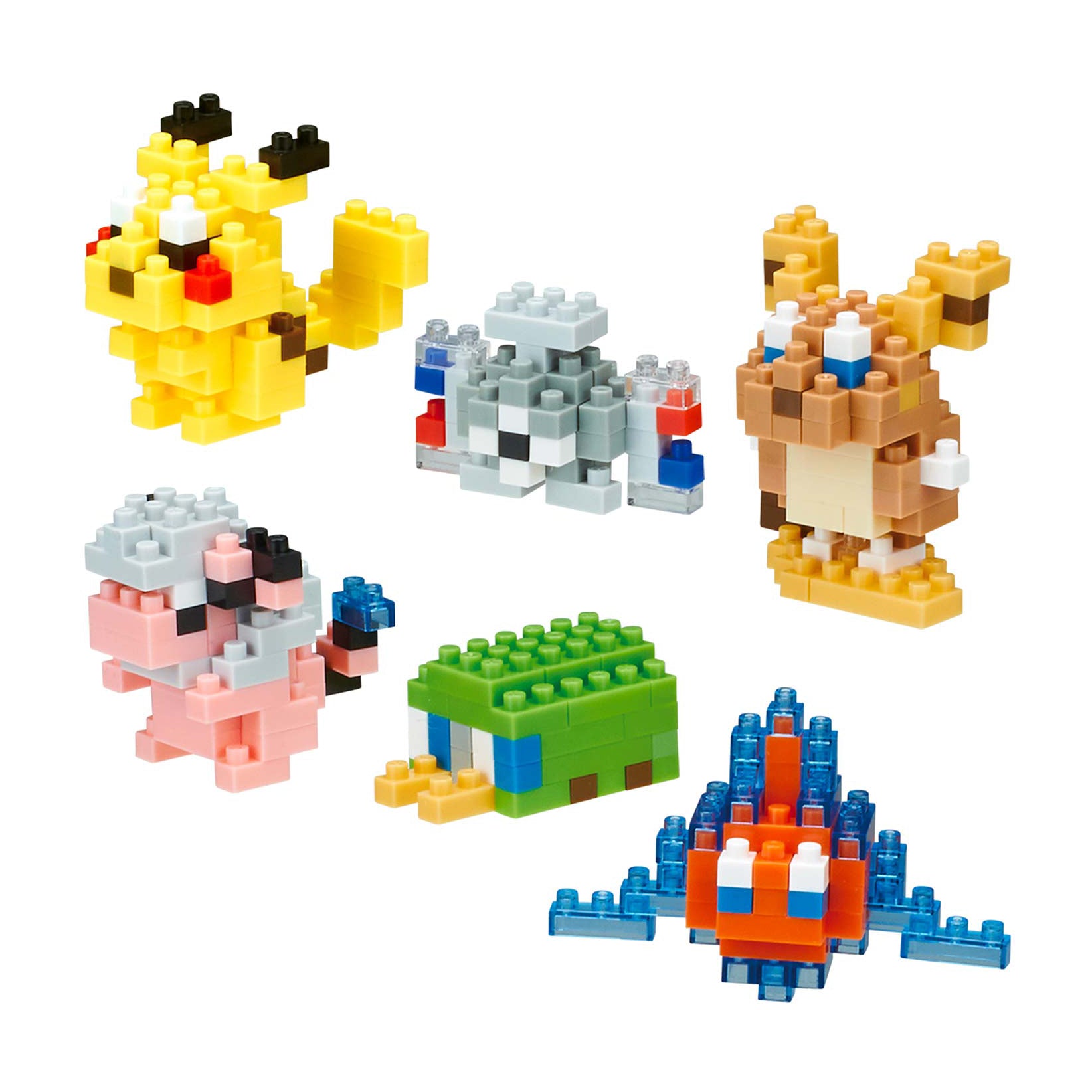 Nanoblock Pokémon mininano - Electric (6pcs)