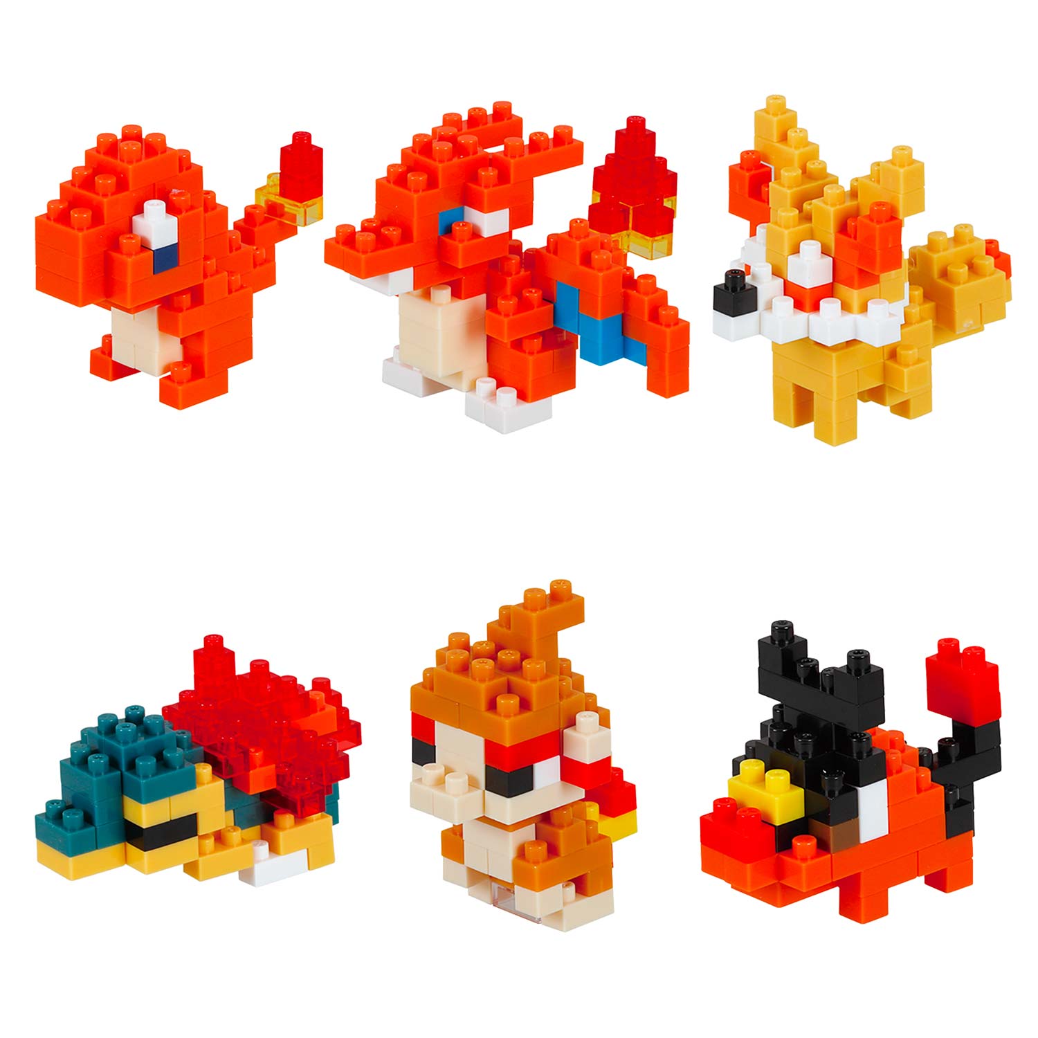 Nanoblock Pokémon mininano - Fire (6 pcs)