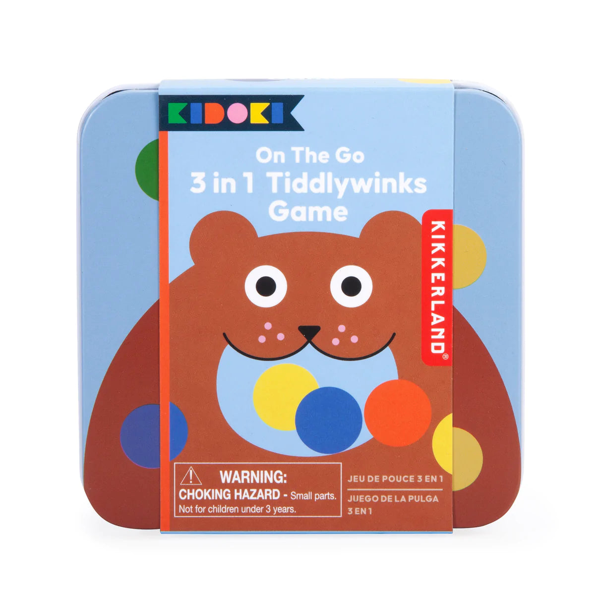 ON THE GO 3 IN 1 TIDDLYWINKS GAME