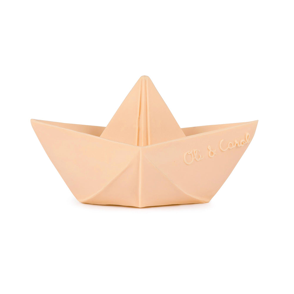 Origami boat baby Bath toy