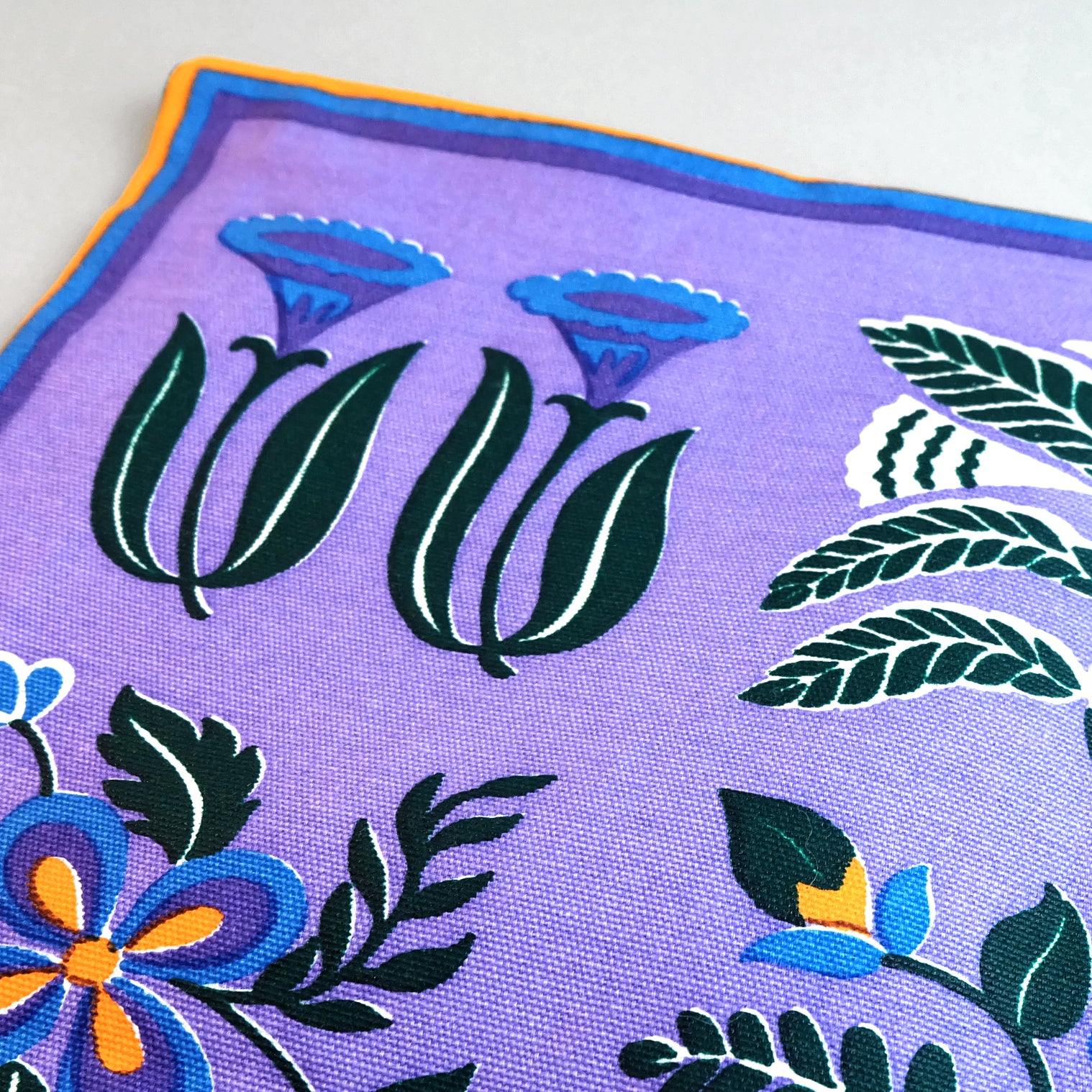 Vintage Handprint cushion cover - Summer Made